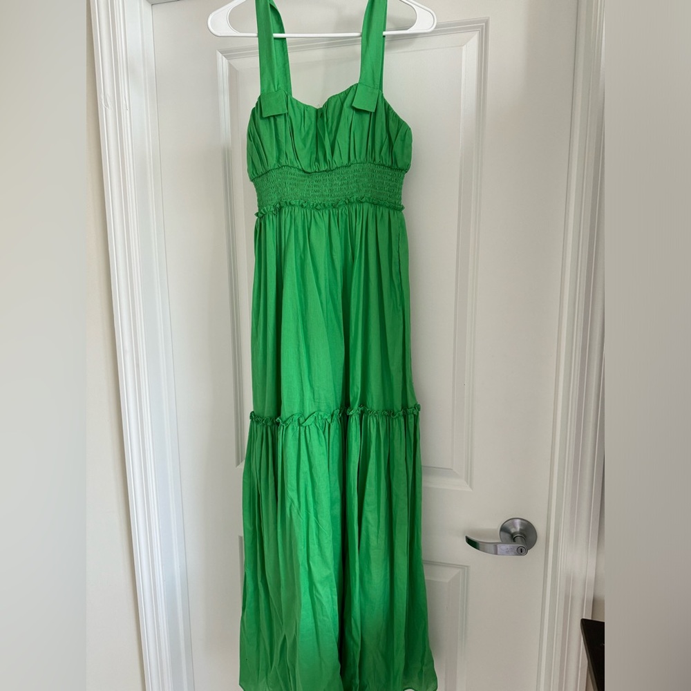 Taylor Green Maxi Dress
